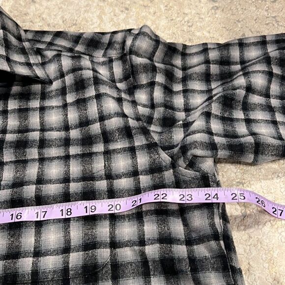 pendleton virgin wool plaid lodge shirt size L EUC - Picture 6 of 9
